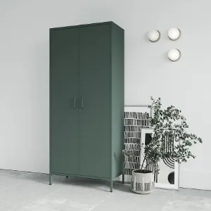 Obrazek Szafa metalowa Flavio Modern bottle green