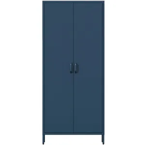 Obrazek Szafa metalowa Flavio Modern dark blue
