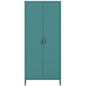 Obrazek Szafa metalowa Flavio Modern sea green