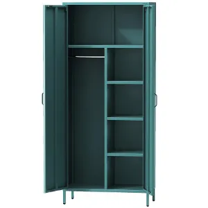 Obrazek Szafa metalowa Flavio Modern sea green