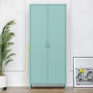 Obrazek Szafa metalowa Flavio Modern sea green
