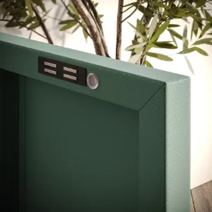 Obrazek Szafa metalowa Flavio Modern sea green