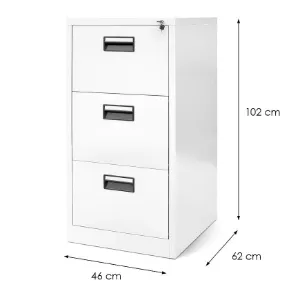 Obrazek Komoda Sara V003 metalowa biały