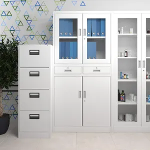 Obrazek Komoda Sara V005 metalowa biały