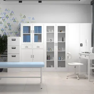 Obrazek Komoda Sara V005 metalowa biały