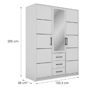 Obrazek Szafa Bollate 3 Biała