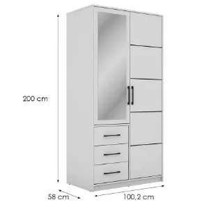 Obrazek Szafa Bollate 2 Biała