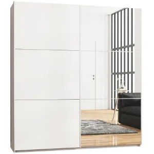 Obrazek Szafa Vigo 120 Biały/Lustro