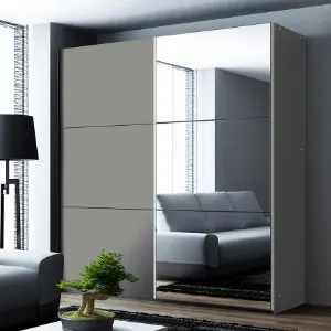 Obrazek Szafa Vigo 150 Platinum/Lustro