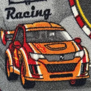 Obrazek Dywan dziecięcy Racers 97 1,33/1,75 szary