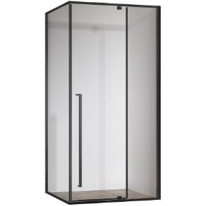 Obrazek Kabina prysznicowa prostokątna Zen 120x80x195 black