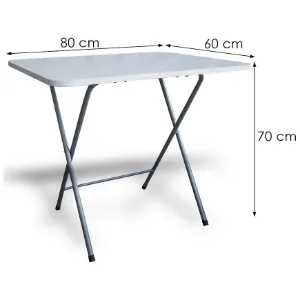 Obrazek Stół Składany Root 80x60 Biały