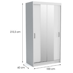 Obrazek Szafa Nico II 100 Biały