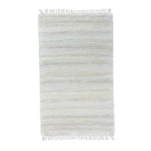 Obrazek Ręcznie tkany dywan bawełniany Milan B 0,6/1,25 biały