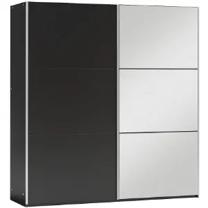 Obrazek Szafa Vigo 150 Czarny /Lustro