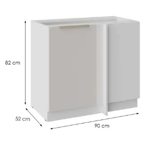 Obrazek Szafka Kuchenna Nicea 105 ND 1F BB beż piaskowy