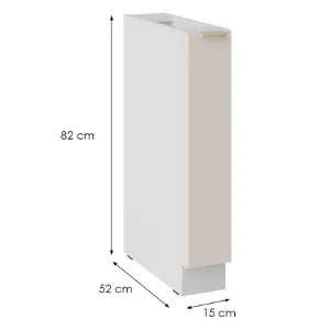 Obrazek Szafka Kuchenna Nicea 15D CARGO BB beż piaskowy