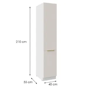 Obrazek Szafka Kuchenna Nicea 40DK-210 2F beż piaskowy