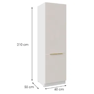 Obrazek Szafka Kuchenna Nicea 60LO-210 2F beż piaskowy