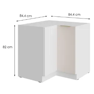 Obrazek Szafka Kuchenna Nicea 90x90 DN 2F BB beż piaskowy