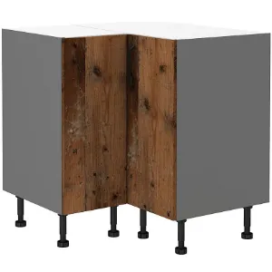 Obrazek Szafka Kuchenna Tessa Oldstyle Wood 90x90 Nd 2f Bb