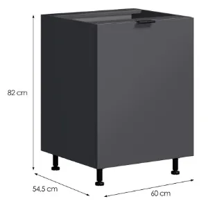 Obrazek Szafka Kuchenna Loft II D60 grafit