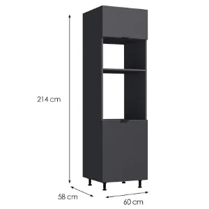 Obrazek Szafka Kuchenna LOFT II D60 KU grafit