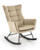 Obrazek Fotel bujany Marlon beżowy