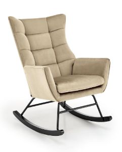 Obrazek Fotel bujany Marlon beżowy