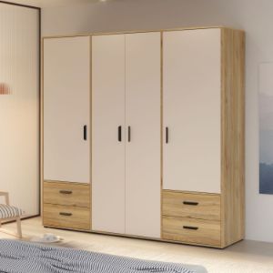 Obrazek Szafa Calvado 841 dąb mauvella/piaskowy