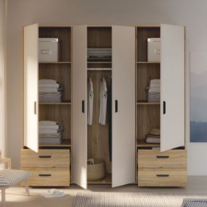 Obrazek Szafa Calvado 841 dąb mauvella/piaskowy