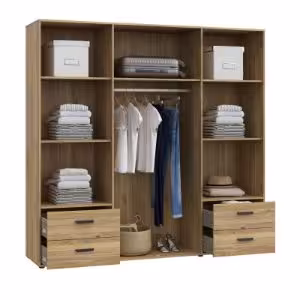 Obrazek Szafa Calvado 841 dąb mauvella/piaskowy