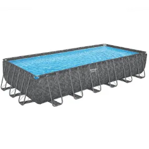 Obrazek Basen stelażowy prostokątny APX 7.32x3.66x1.32m 561KG