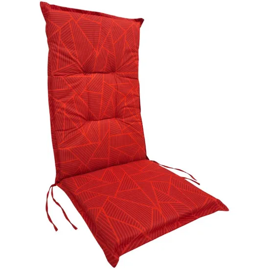 Obrazek Poduszka na krzesło ogrodowe wysoka 120x50x5.5 cm 402286