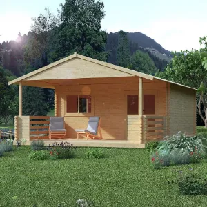 Obrazek Domek ogrodowy Kira 5x8 m z podłogą