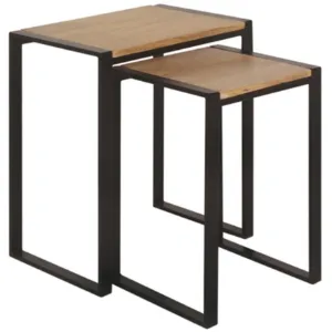 Obrazek Komplet Ław Henning 9497 Mango/Czarny