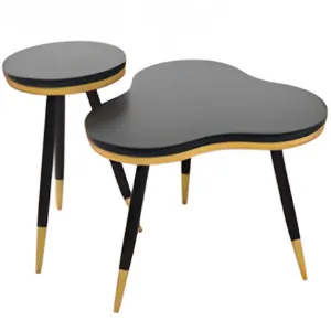 Obrazek Komplet Stolików Akim 10795 Czarny