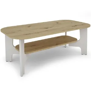 Obrazek Ława Palermo 110x55 Artisan/Biały