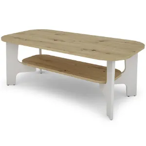 Obrazek Ława Palermo 110x55 Artisan/Biały