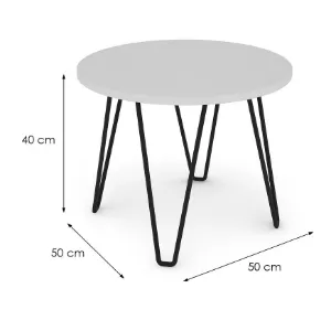 Obrazek Ława Prado 50x50x40 Biały