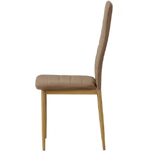 Obrazek Krzesło Martha 10424 brązowe