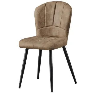 Obrazek Krzesło Aliyah 10428 brązowe