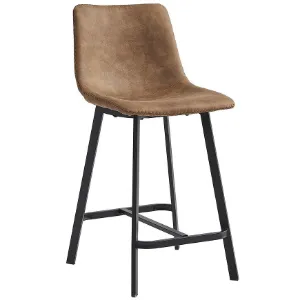 Obrazek Krzesło barowe Danica 11093 brązowe