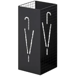 Obrazek Stojak Na Parasole Gc5574 Prostokątny Czarny