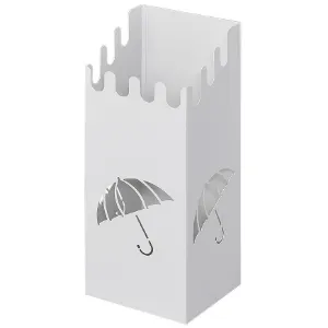 Obrazek Stojak Na Parasole Gc7474 Prostokątny Biały