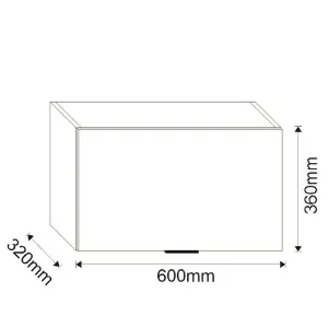 Obrazek Szafka Kuchenna Loft II G60 OK grafit