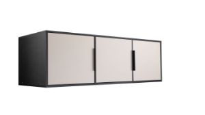 Obrazek Nadstawka trzydrzwiowa do szafy Lati D3 czarny/kaszmirowy beż