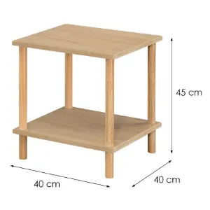 Obrazek Stolik Gc7404 40x40x45 Sonoma/Naturalny