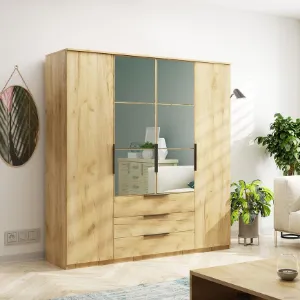 Obrazek Szafa Florencja craft złoty 200x215