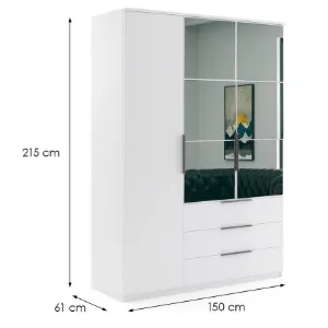 Obrazek Szafa Florencja biały 150x215